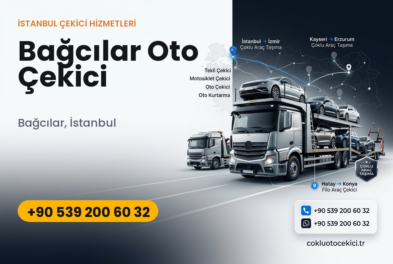 Bağcılar Oto Çekici - Çoklu Çekici