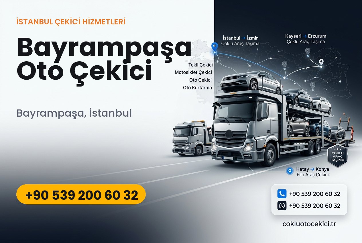 Bayrampaşa Oto Çekici - Çoklu Çekici
