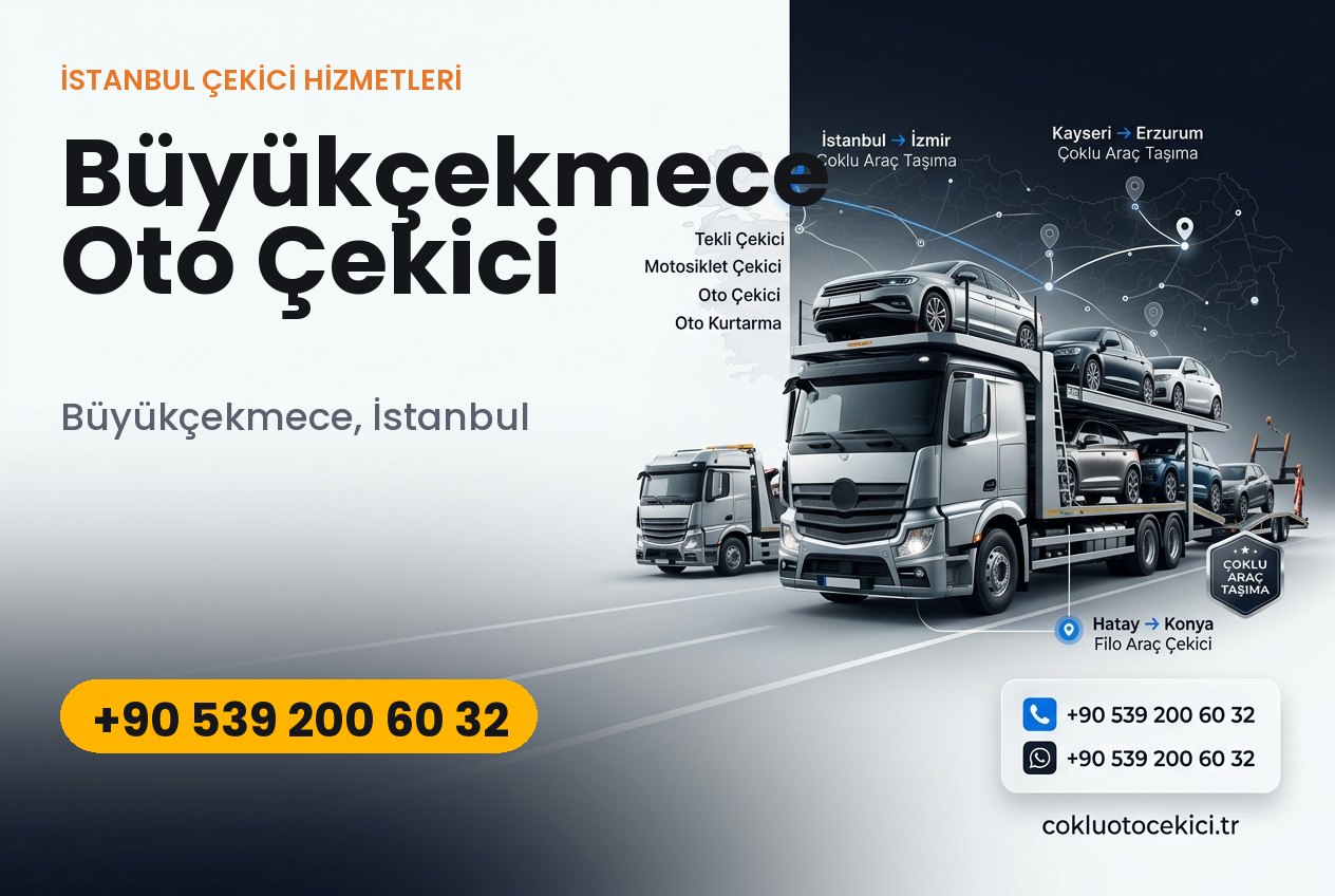 Büyükçekmece Oto Çekici - Çoklu Çekici