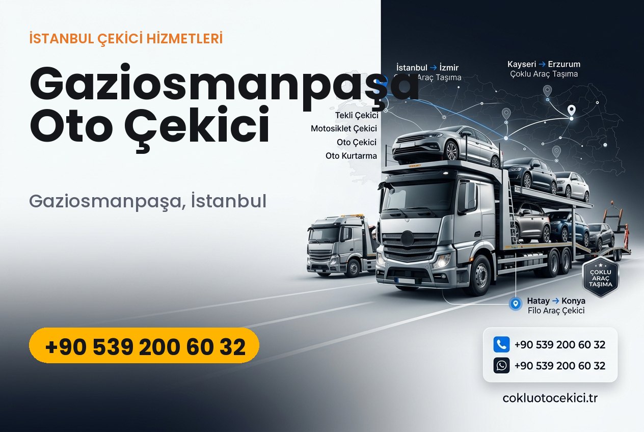 Gaziosmanpaşa Oto Çekici - Çoklu Çekici