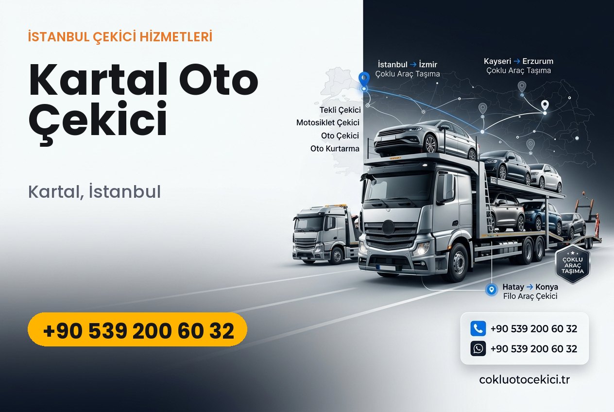 Kartal Oto Çekici - Çoklu Çekici